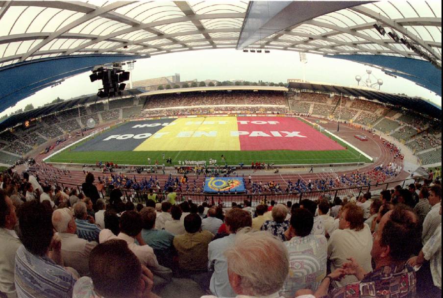 L&#39;Heysel venne ristrutturato nel 1995 e ribattezzato Re Baldovino. Risistemato per Euro 2000,  ancor oggi lo stadio della discordia. Nel giugno 2013 viene ufficializzato che verr definitivamente demolito per lasciare spazio ad un nuovo stadio nazionale 